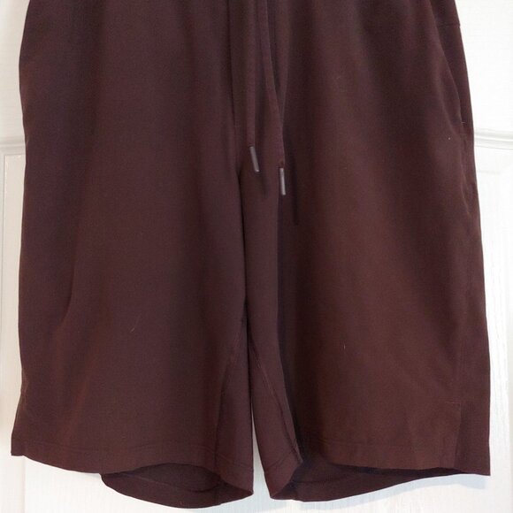 Lululemon Mens T.H.E. Linerless Short 9" Brown Activewear Hiking Running Gym S - Picture 4 of 7